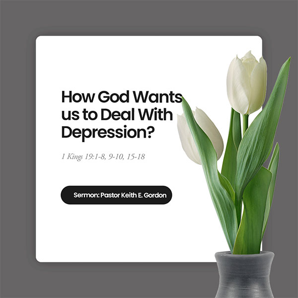 How God Wants Us To Deal with Depression